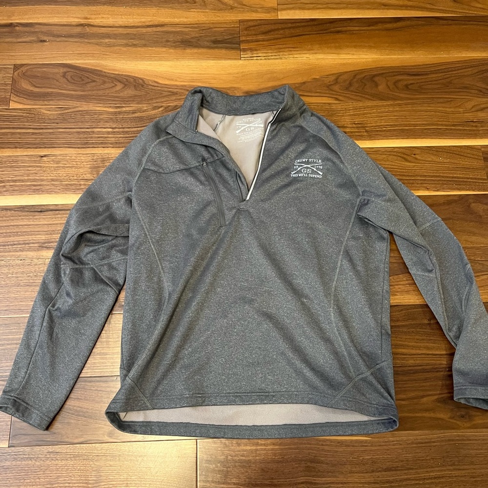 Grunt style mens pullover
